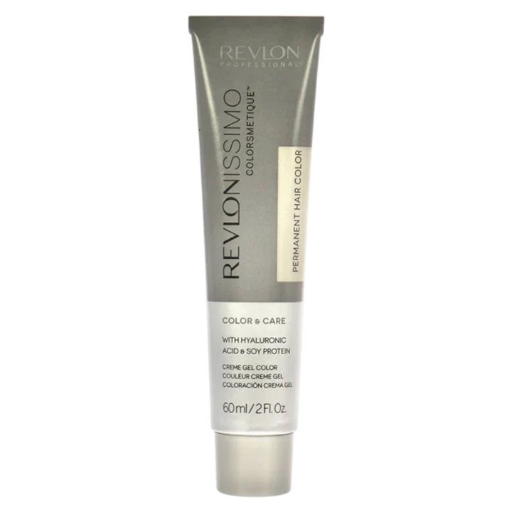 Revlon, Revlonissimo Colorsmetique, Hyaluronic Acid, Permanent Hair Dye, 7.2 Iridescent Blonde, 60 ml - Teknashop Ltd