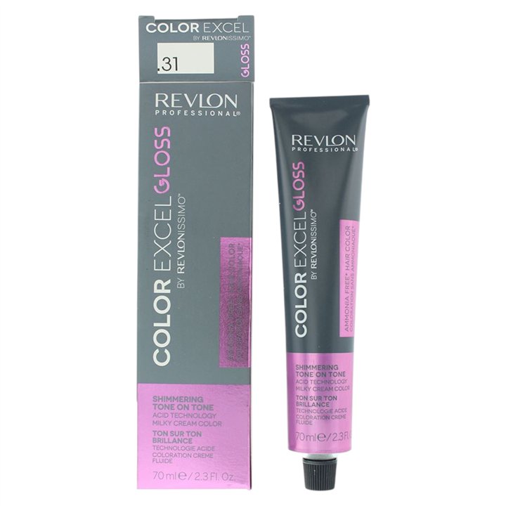 Revlon, Color Excel Gloss, Hair Colour Gloss, 31 Sand, Color, 70 ml - Teknashop Ltd