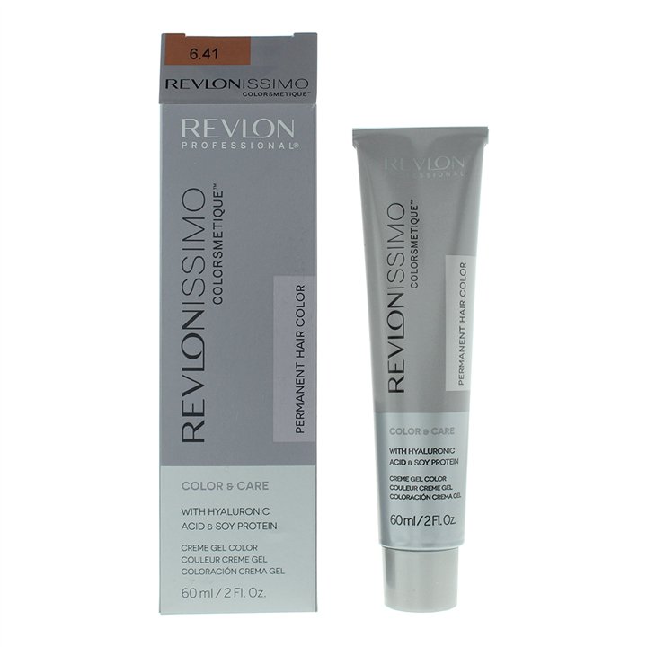 Revlon, Colorsmetique, Permanent Hair Dye, 6.41 6.41 Dark Chestnut Blonde, 60 ml - Teknashop Ltd