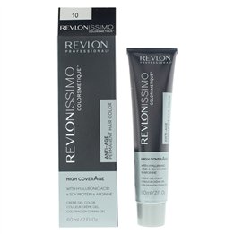 Revlon, Revlonissimo Colorsmetique, Hyaluronic Acid, Permanent Hair Dye, 10 Lightest Blonde, 60 ml - Teknashop Ltd