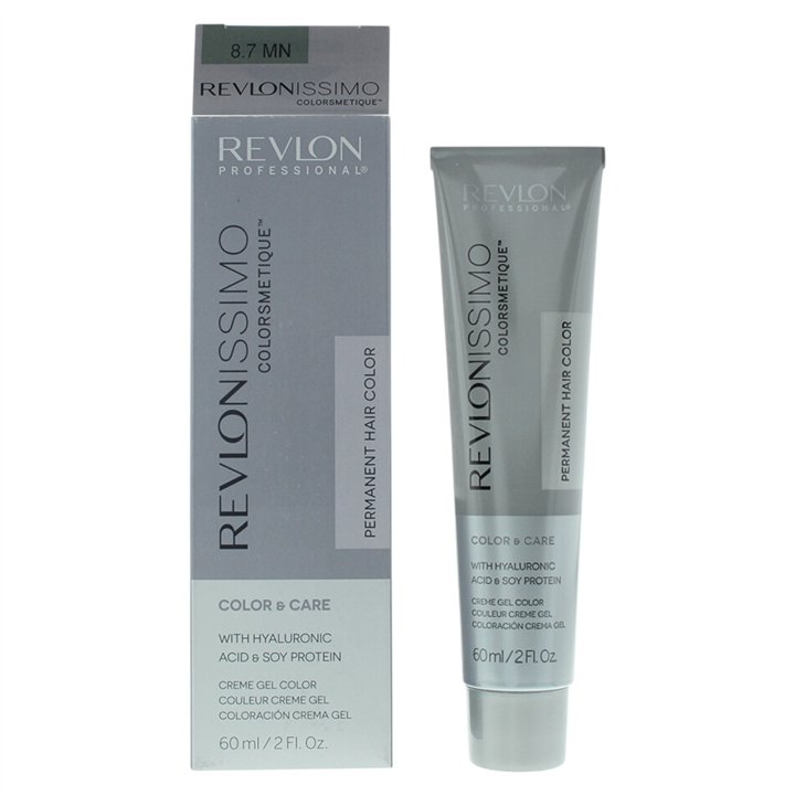 Revlon, Revlonissimo Colorsmetique, Hyaluronic Acid, Permanent Hair Dye, 8.7MN Light Blonde Maximum, 60 ml - Teknashop Ltd