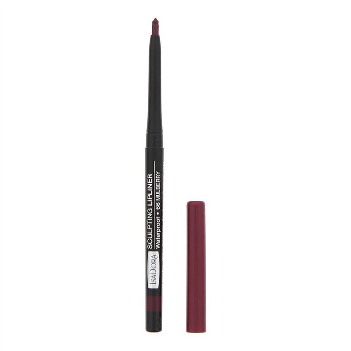 IsaDora, Sculpting, Waterproof, Lip Liner, 66, Mulberry, 0.3 g - Teknashop Ltd