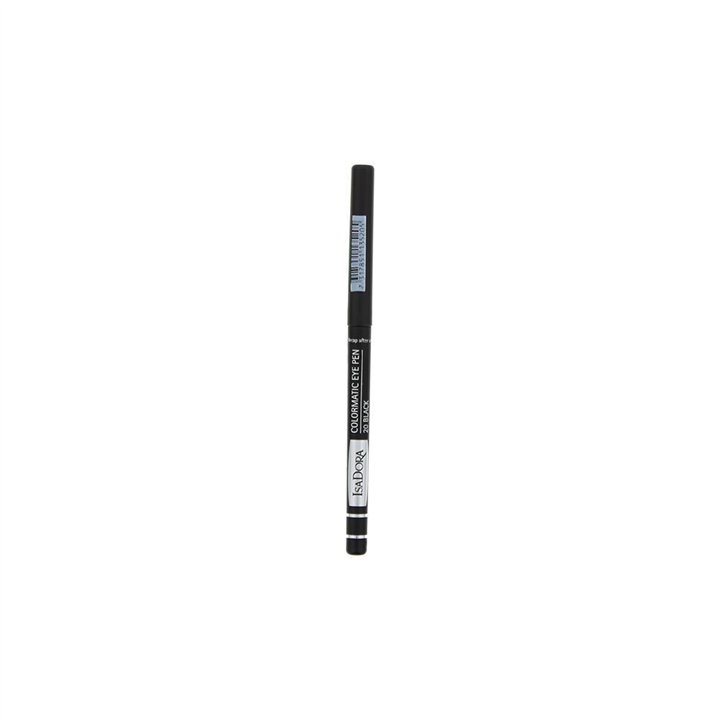 IsaDora, Colormatic, Retractable, Kajal Eye Pencil, 20, Black, 0.28 g - Teknashop Ltd