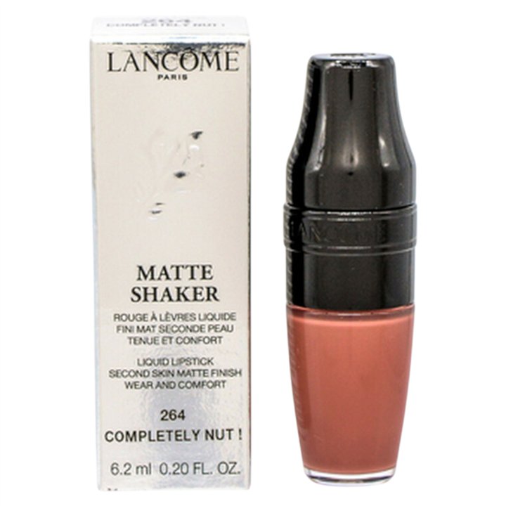 Lancome, Matte Shaker, Liquid Lipstick, Liquid Lipstick, 264, 264 Completely Nut, 6.2 ml - Teknashop Ltd