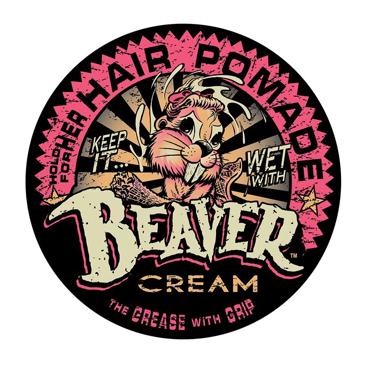 Cock Grease, Beaver Cream Keep It Wet, Hair Styling Pomade, Shine Finish, 50 g - Teknashop Ltd