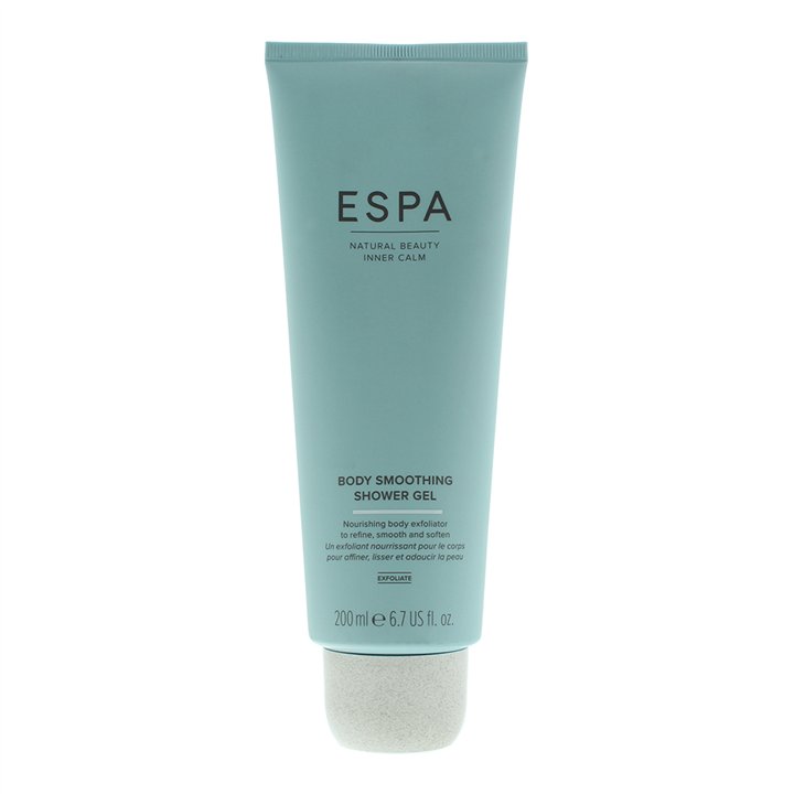 Espa, Body Smoothing, Exfoliates, Shower Gel, Body, All Skin Types, 200 ml - Teknashop Ltd