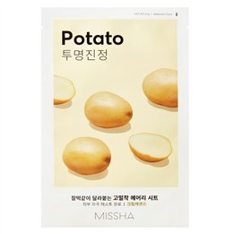 Missha, Airy Fit Potato, Sheet Mask, For Face, 19 g - Teknashop Ltd