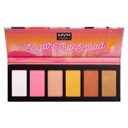 Nyx, Sugar Trip Squad, Cruelty-Free, Shimmering, Highlighter Palette, 01, SQUADHP, 30 g - Teknashop Ltd