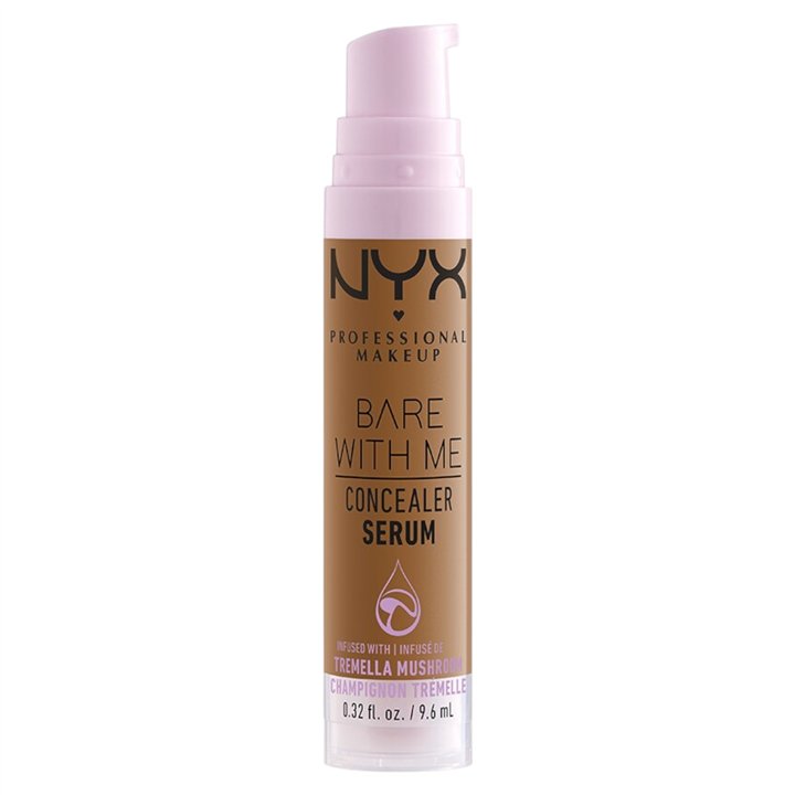 Nyx, Bare With Me, Vegan, Camouflage, Liquid Concealer, 10, Camel, 9.6 ml - Teknashop Ltd