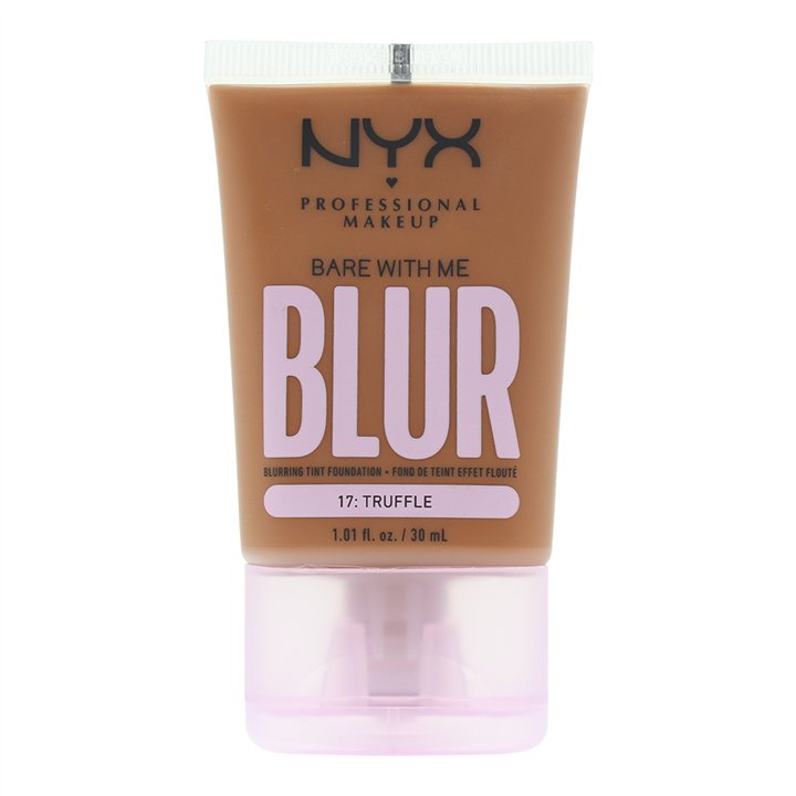 Nyx, Bare With Me Blur, Natural Finish, Liquid Foundation, BWMBT17, Truffle, No, 30 ml - Teknashop Ltd