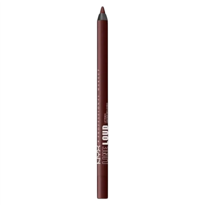 Nyx, Line Loud Goal Crusher, Vegan, Sharpenable pencil, Lip Liner, 02, Make A Statement, 1.2 g - Teknashop Ltd