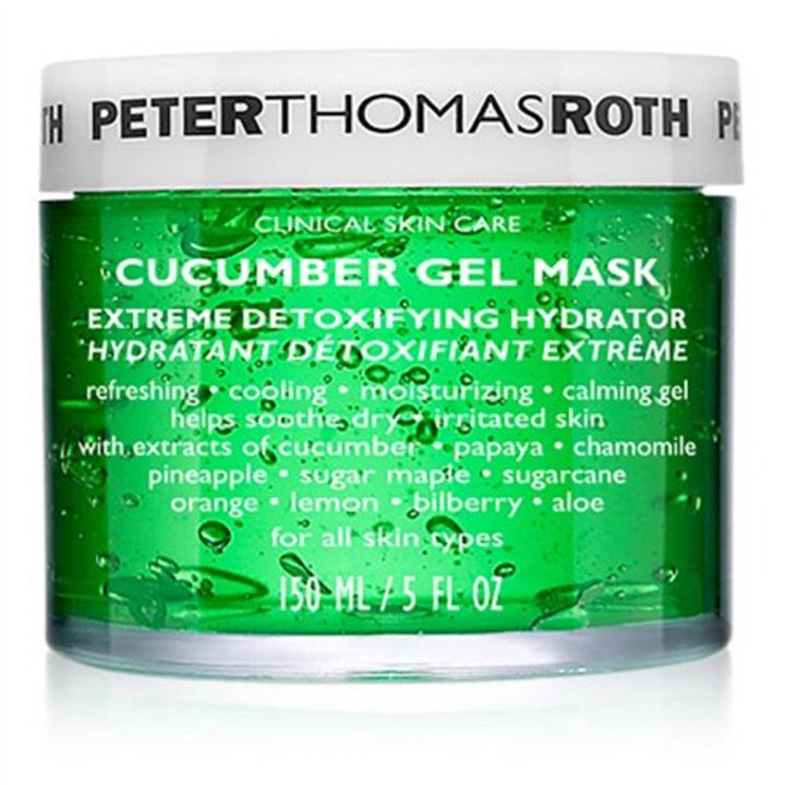 Peter Thomas Roth, Cucumber De-Tox, Soothing, Gel Mask, Face, 150 ml - Teknashop Ltd