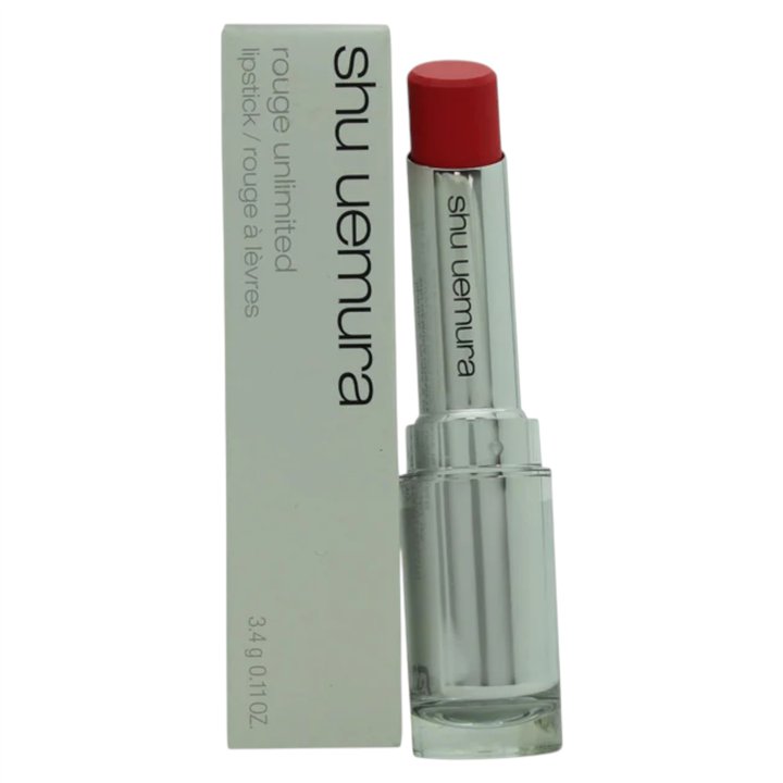 Shu Uemura, Rouge Unlimited, Hydrating, Cream Lipstick, 356, CR, 3.4 g - Teknashop Ltd