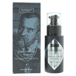 The Merchant Of Venice, Nobil Homo Care, Nourishing, Daily Use, Cream, Face, SPF 15, 50 ml - Teknashop Ltd