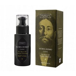 The Merchant Of Venice, Nobil Homo Care, Olive Oil, Hydrating & Softening, Pre-Shaving Oil, 50 ml - Teknashop Ltd