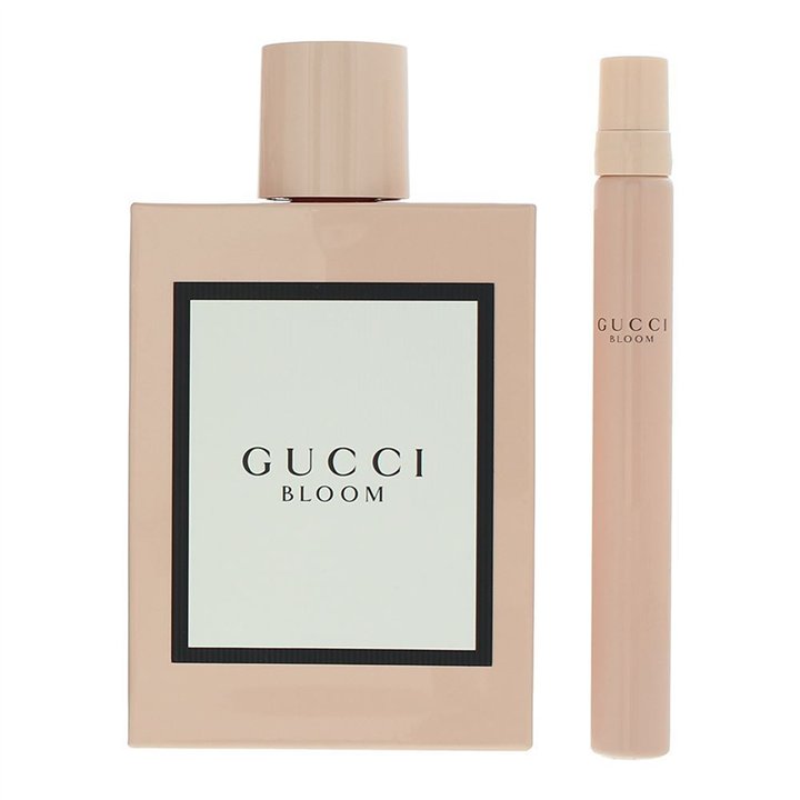 Set Gucci: Bloom, Eau De Parfum, For Women, 100 ml + Bloom, Eau De Parfum, For Women, 10 ml - Teknashop Ltd