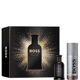 Set Hugo Boss: Boss Bottled, Parfum, For Men, 50 ml + Boss Bottled, Deodorant Spray, For Men, 150 ml - Teknashop Ltd