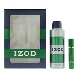 Set Izod: Green, Scented Spray, For Men, 200 ml + Green, Eau De Toilette, For Men, 15 ml - Teknashop Ltd