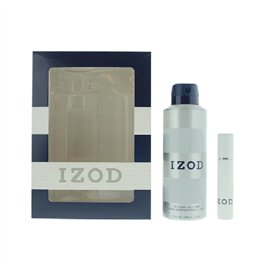 Set Izod: White, Eau De Toilette, For Men, 15 ml + White, Scented Spray, For Men, 200 ml - Teknashop Ltd