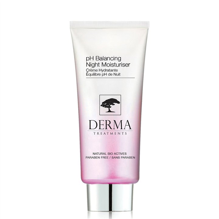 Derma Treatments, Ph Balancing, Moisturising, Night, Cream, For Face, 50 ml - Teknashop Ltd