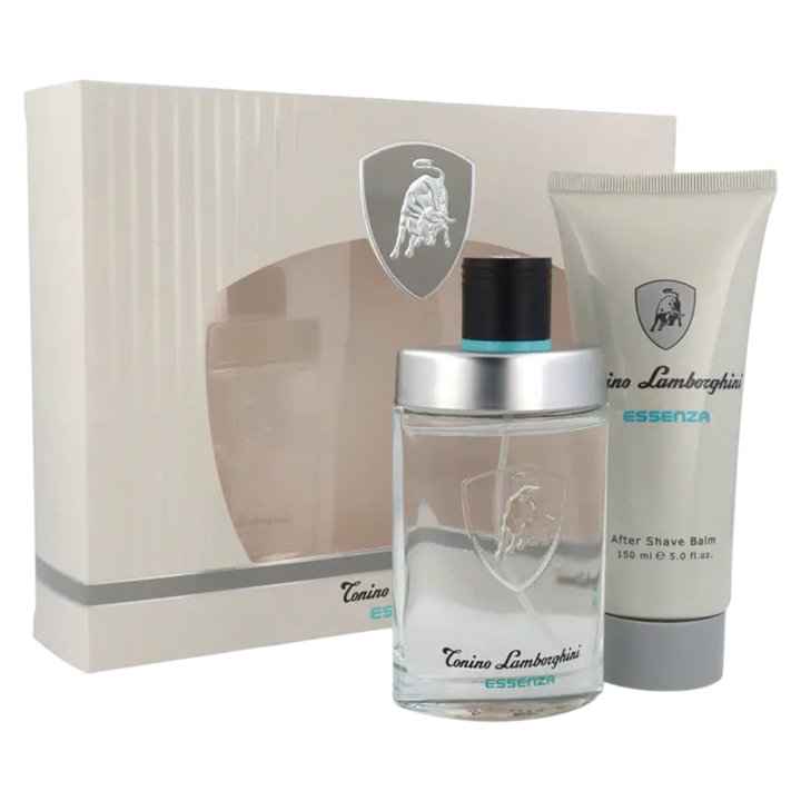 Set Tonino Lamborghini: Essenza, Eau De Toilette, For Men, 75 ml + Essenza, Hydrating, After-Shave Balm, 150 ml - Teknashop Ltd