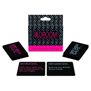 KHEPER GAMES - BEDROOM COMMANDS CARD GAME /EN - D-234504 - Teknashop Ltd