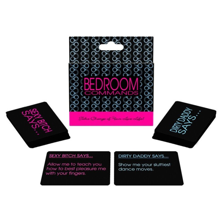KHEPER GAMES - BEDROOM COMMANDS CARD GAME /EN - D-234504 - Teknashop Ltd