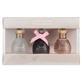 Set Sarah Jessica Parker: Lovely Sheer, Eau De Parfum, For Women, 10 ml + Born Lovely, Eau De Parfum, For Women, 10 ml + Lovely,