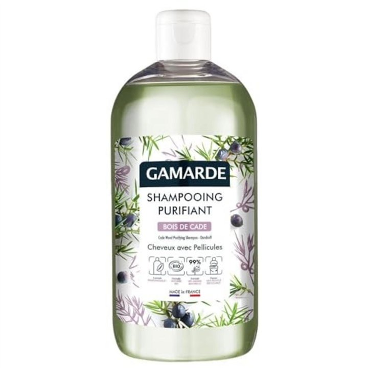 Gamarde, Bio, Bois De Cade, Hair Treatment Shampoo, Anti-Dandruff, Scalp With Dandruff, 500 ml - Teknashop Ltd