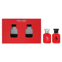 Set Ralph Lauren: Polo Red, Eau De Parfum, For Men, 40 ml + Polo Red, Eau De Toilette, For Men, 40 ml - Teknashop Ltd