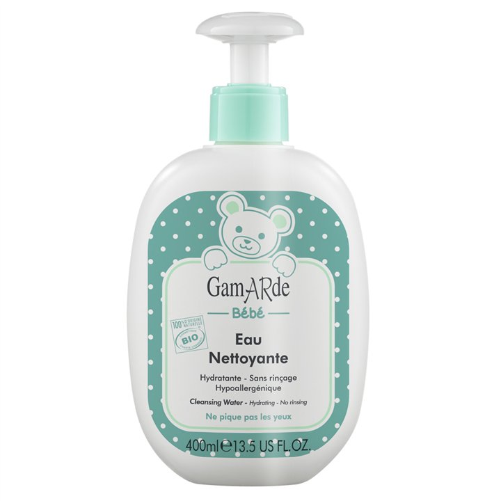 Gamarde, Baby, Cleansing & Hydrating, Fragrance Water, For Face, Body & Diaper Area, 400 ml - Teknashop Ltd