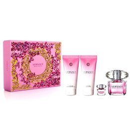 Set Versace: Bright Crystal, Eau De Toilette, For Women, 90 ml + Bright Crystal, Hydrating, Body Lotion, 100 ml + Bright Crystal