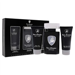 Set Tonino Lamborghini: Mitico, Eau De Toilette, For Men, 125 ml + Mitico, Hydration, Shower Gel, All Skin Types, 100 ml + Mitic