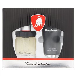 Set Tonino Lamborghini: Invincibile, Eau De Toilette, For Men, 40 ml + Invincibile, Hydrating, Shower Gel, All Skin Types, 100 m