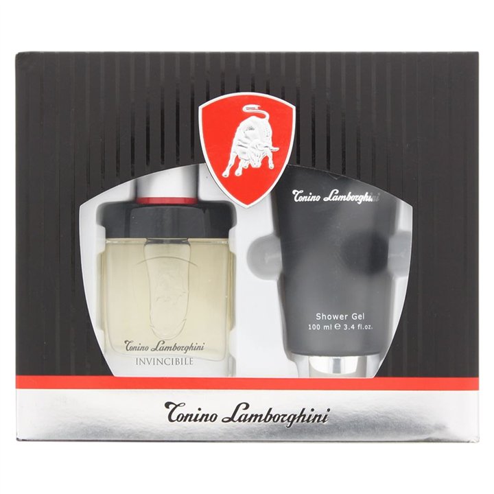 Set Tonino Lamborghini: Invincibile, Eau De Toilette, For Men, 40 ml + Invincibile, Hydrating, Shower Gel, All Skin Types, 100 m