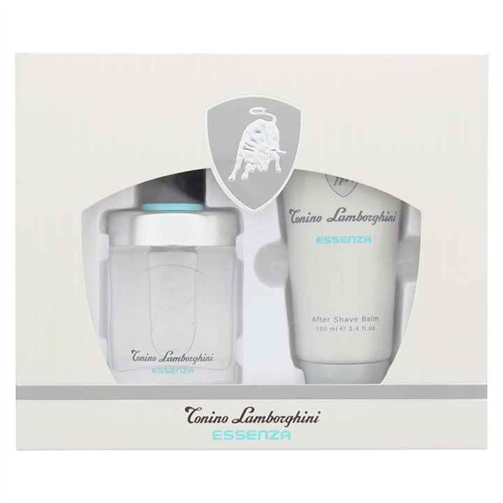 Set Tonino Lamborghini: Essenza, Eau De Toilette, For Men, 40 ml + Essenza, Hydrating, After-Shave Balm, 100 ml - Teknashop Ltd