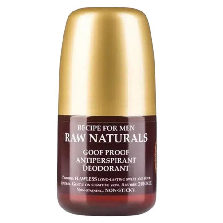Raw Naturals, Goof Proof, Anti-Irritation, Antiperspirant, For Men, 60 ml - Teknashop Ltd