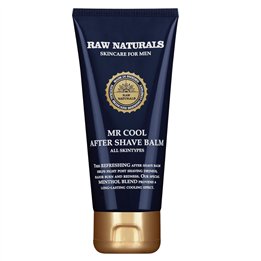 Raw Naturals, Mr.Cool, 100% vegan, Refreshing, After-Shave Balm, 100 ml - Teknashop Ltd