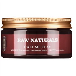 Raw Naturals, Call Me Clay, Hair Styling Clay, 7/10, 100 ml - Teknashop Ltd
