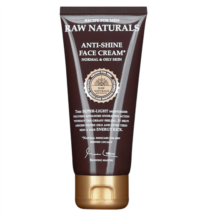 Raw Naturals, Anti-Shine, 100% vegan, Hydrating, Cream, For Face, 100 ml - Teknashop Ltd