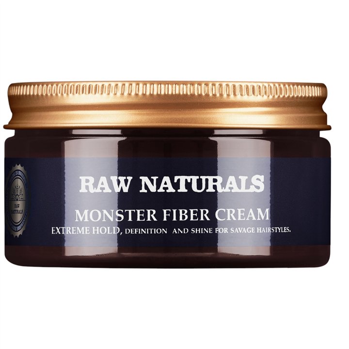 Raw Naturals, Monster Fiber, No Parabens, Hair Styling Cream, 10, 100 ml - Teknashop Ltd
