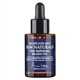 Raw Naturals, The Imperial, Beard Oil, 100% vegan, Smooth & Soften, 50 ml - Teknashop Ltd