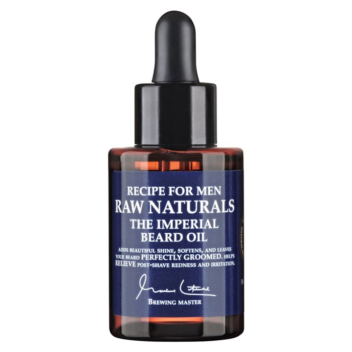 Raw Naturals, The Imperial, Beard Oil, 100% vegan, Smooth & Soften, 50 ml - Teknashop Ltd
