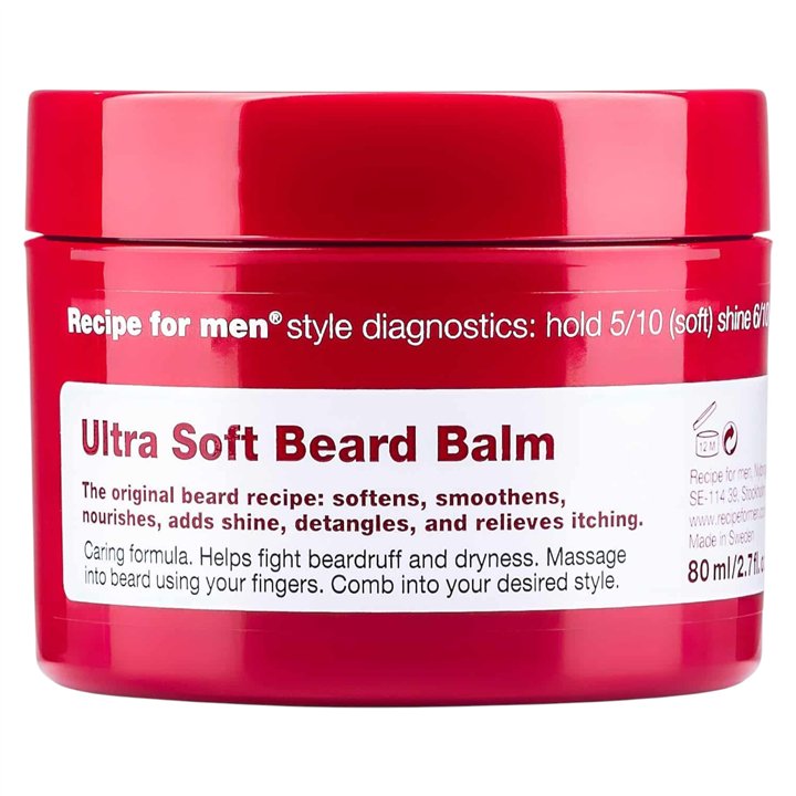 Recipe For Men, Ultra Soft Beard Balm, Beard Balm, Softening, 80 ml - Teknashop Ltd