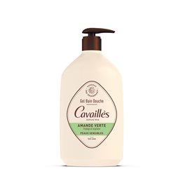 Roge Cavailles, Roge Cavailles, Green Almond, Regenerating, Shower Gel, For Sensitive Skin, 1000 ml - Teknashop Ltd