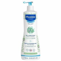 Mustela, Mustela, Avocado, Gentle Cleansing, Cleansing Gel, For Face & Hair, 750 ml - Teknashop Ltd