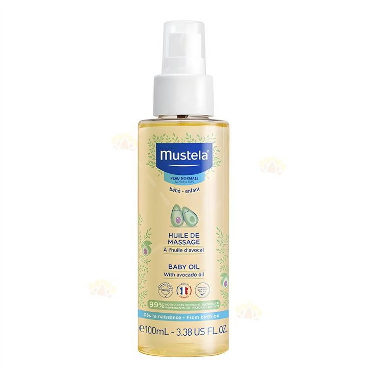 Mustela, Baby, Avocado Oil, Massage Oil, 100 ml - Teknashop Ltd