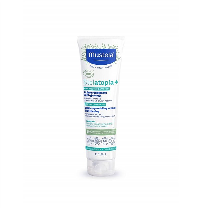 Mustela, Stelatopia+, Sunflower, Lipid Replenishing, Cream, 150 ml - Teknashop Ltd