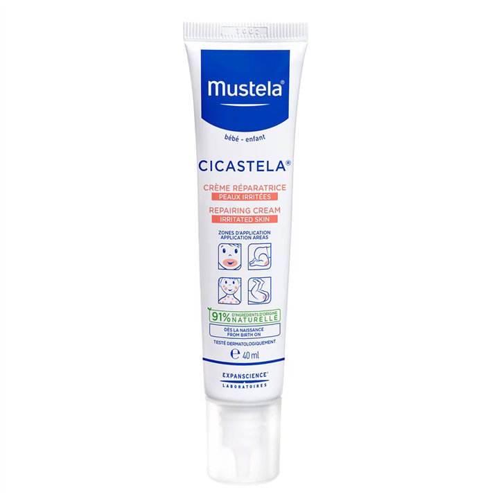 Mustela, Cicastela, Repairing, Cream, 40 ml - Teknashop Ltd
