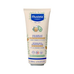Mustela, Mustela, Shea Butter & Avocado, Hair Cream Treatment, Detangling & Smoothing, 200 ml - Teknashop Ltd